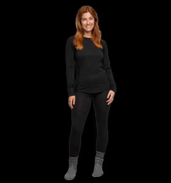 Underställ|Underställ>Everest Outdoor W Underwear Pnt BLACK