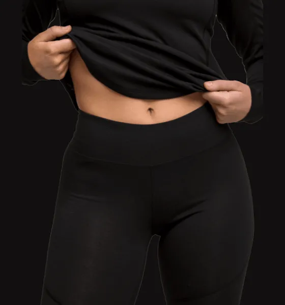 Underställ|Underställ>Everest Outdoor W Underwear Pnt BLACK