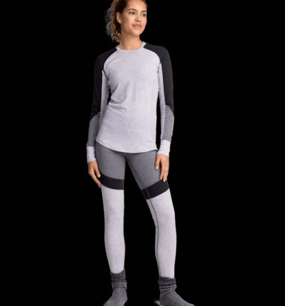 Underställ|Underställ>Everest Outdoor W Underwear Pnt GREY MELANGE