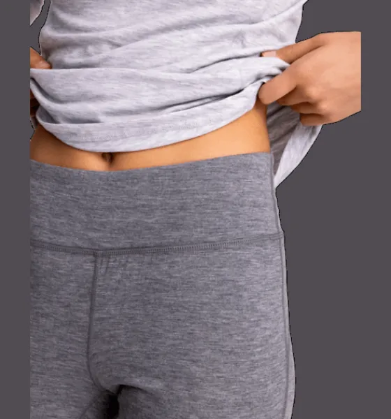 Underställ|Underställ>Everest Outdoor W Underwear Pnt GREY MELANGE