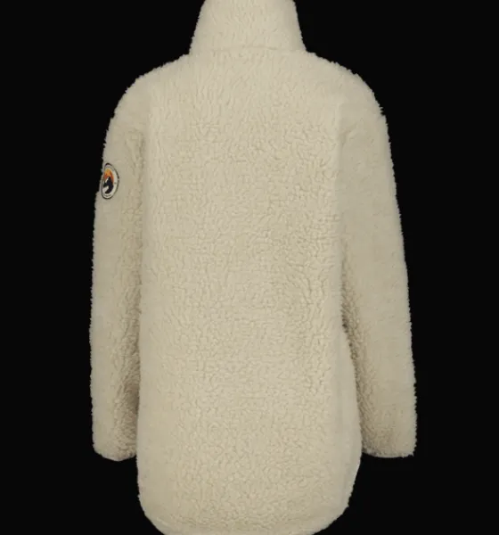 Tröjor & T-Shirts|Tröjor>Everest Outdoor W Urban Pile Shirt IVORY BEIGE