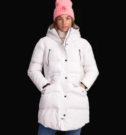 Varma jackor>Everest Outdoor W Warm Parka CLOUD WHITE