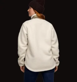 Tröjor & T-Shirts|Tröjor>Everest Outdoor W Wila Pile Shirt IVORY BEIGE