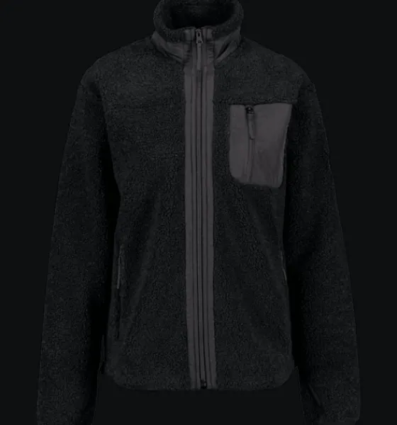 Tröjor & T-Shirts|Tröjor>Everest Outdoor W Wila Pile Shirt BLACK